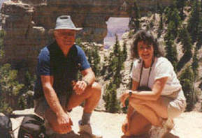 Judith Hand at the Grand Canyon