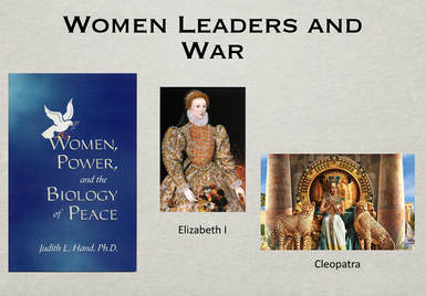 Women leaders and war