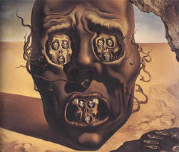 Salvador Dali The Face of War